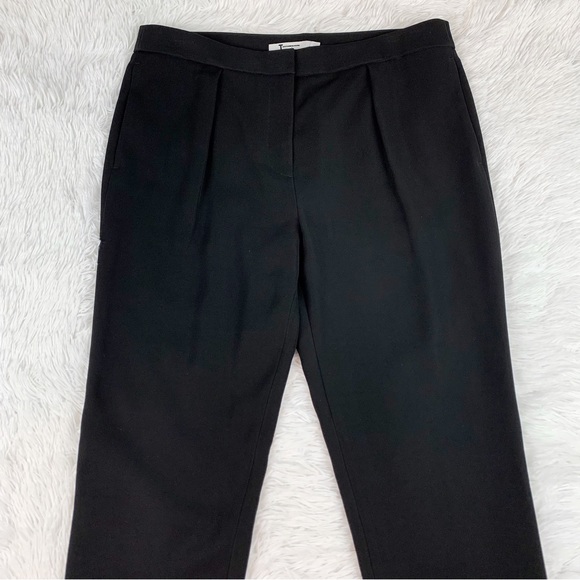 T Alexander Wang high waisted pleated front black pants trousers - Picture 2 of 12